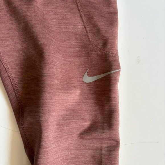 Nike Dri-Fit Maroon With Tie Leggings - XS - Picture 3 of 7
